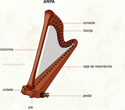Arpa (Diccionario visual)